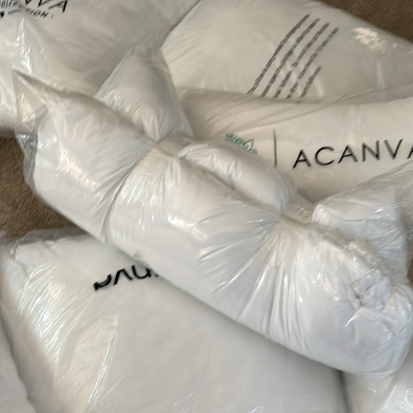 Acanva Fluffy Pillow for Bed Sleeping - Picture 4 of 5